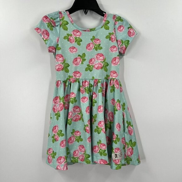 Charlie’s Project Floral Twirl Dress - Picture 6 of 6